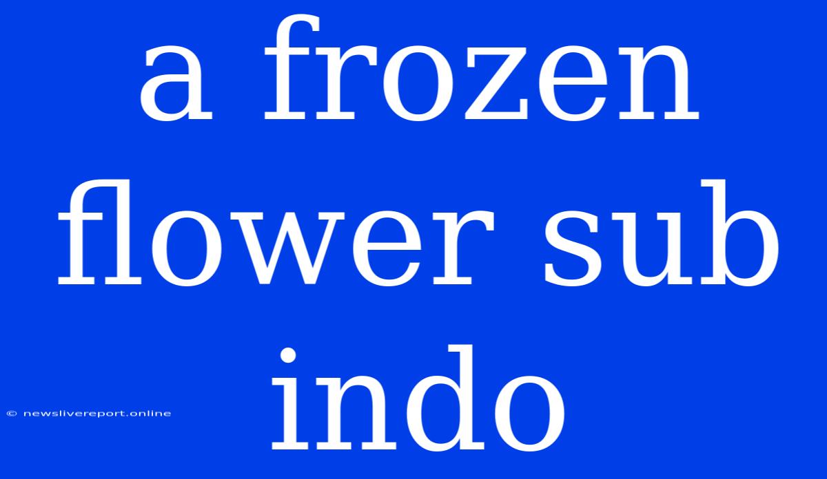 A Frozen Flower Sub Indo