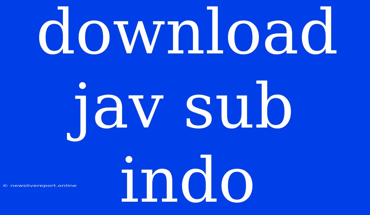 Download Jav Sub Indo