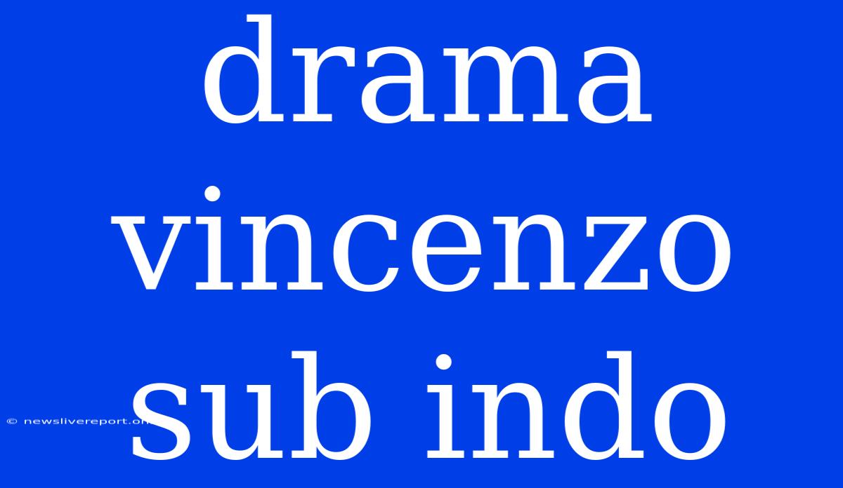 Drama Vincenzo Sub Indo