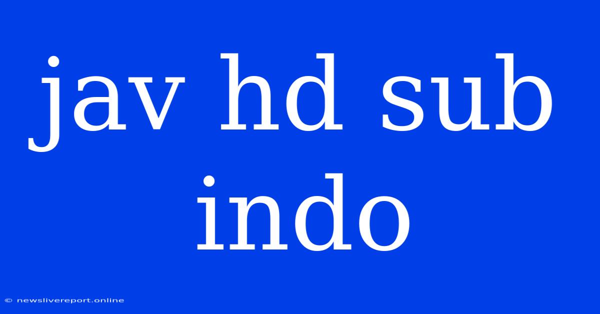 Jav Hd Sub Indo