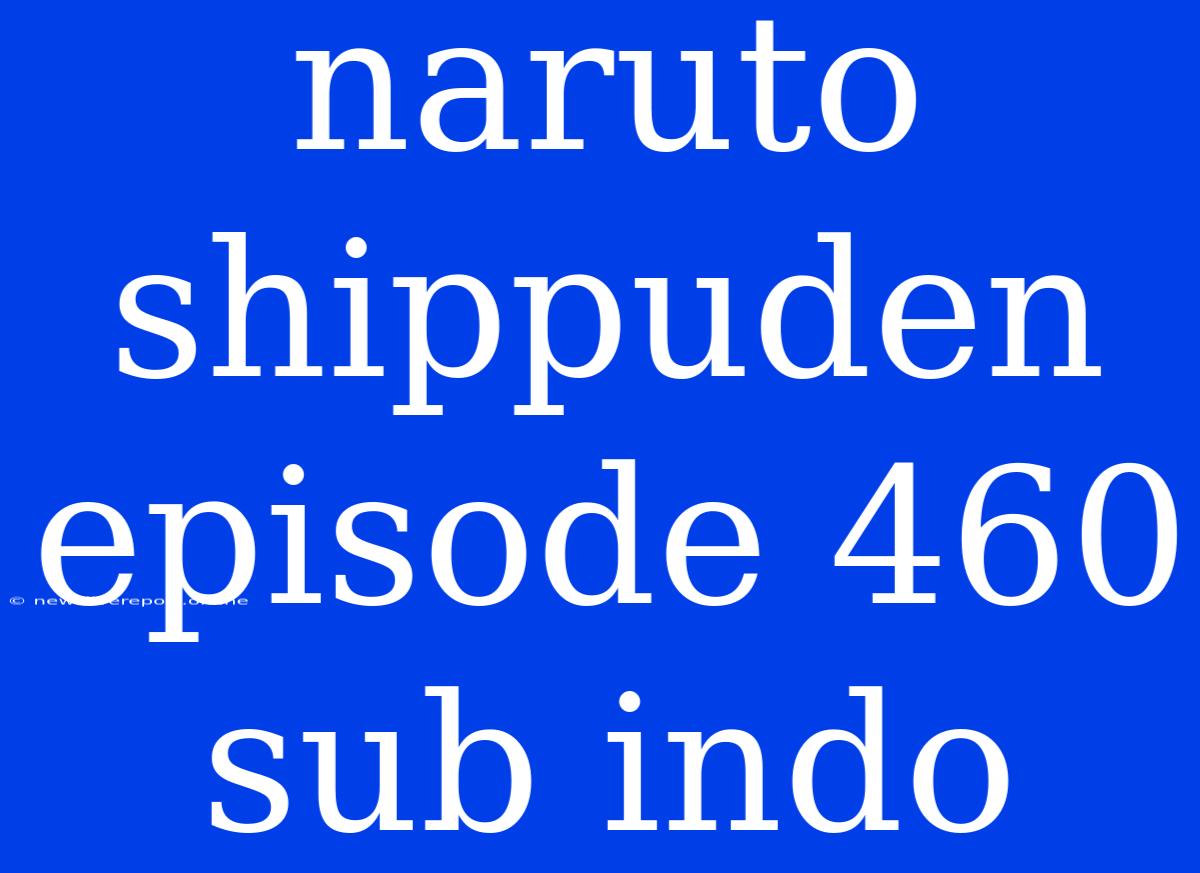 Naruto Shippuden Episode 460 Sub Indo