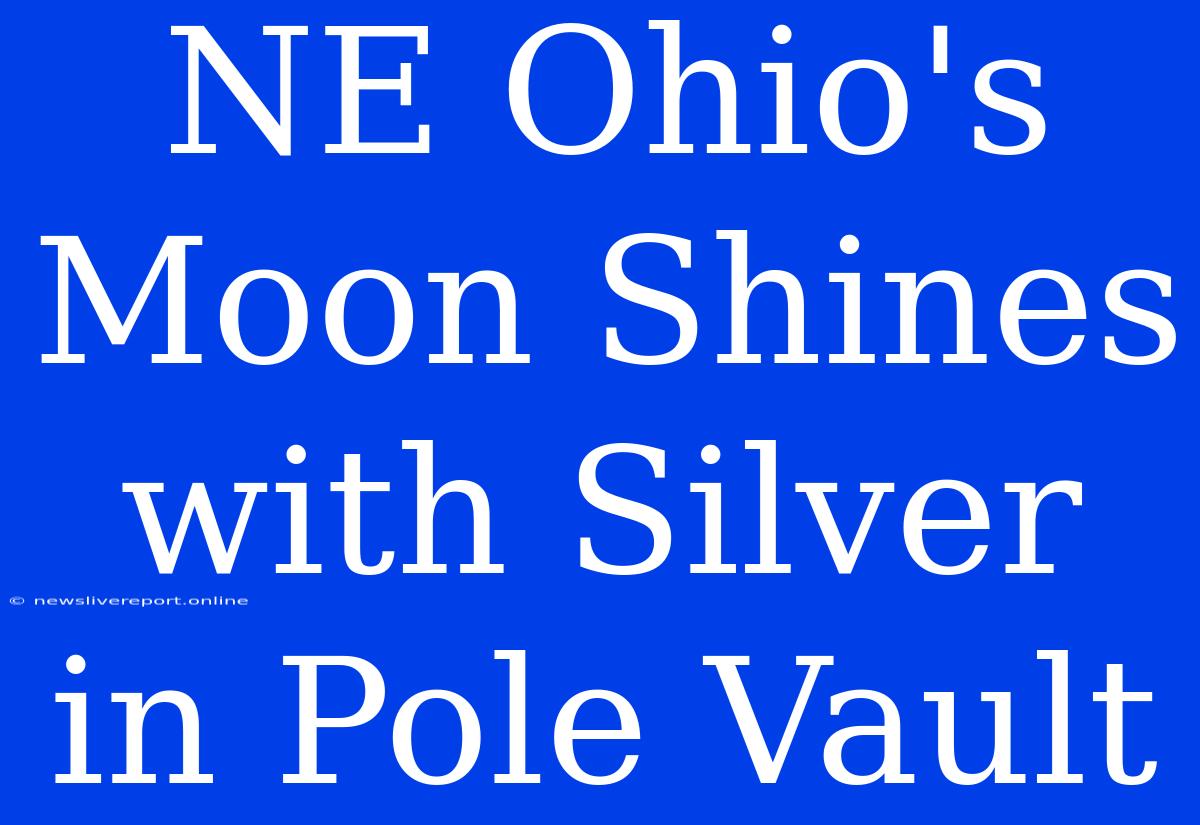 NE Ohio's Moon Shines With Silver In Pole Vault