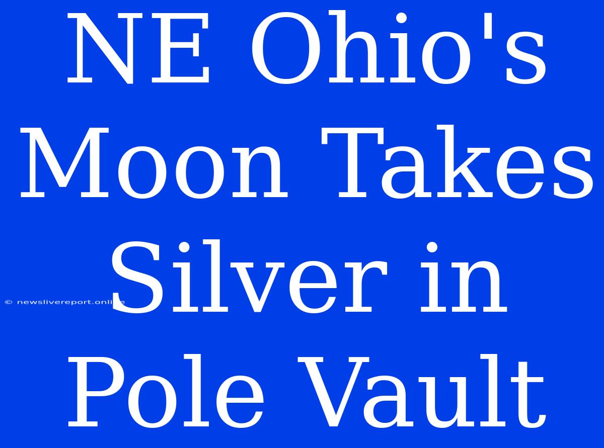 NE Ohio's Moon Takes Silver In Pole Vault