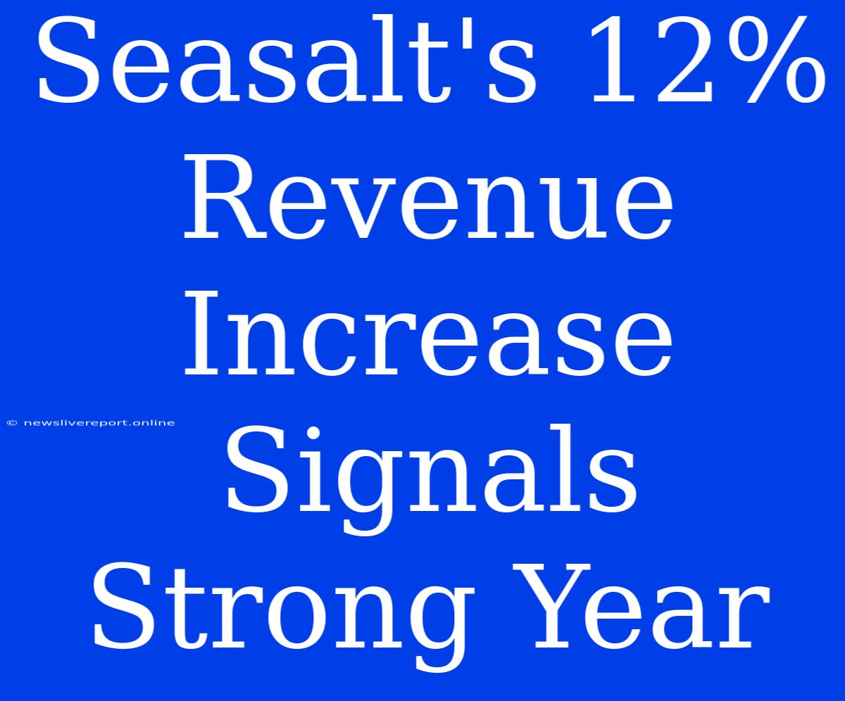 Seasalt's 12% Revenue Increase Signals Strong Year