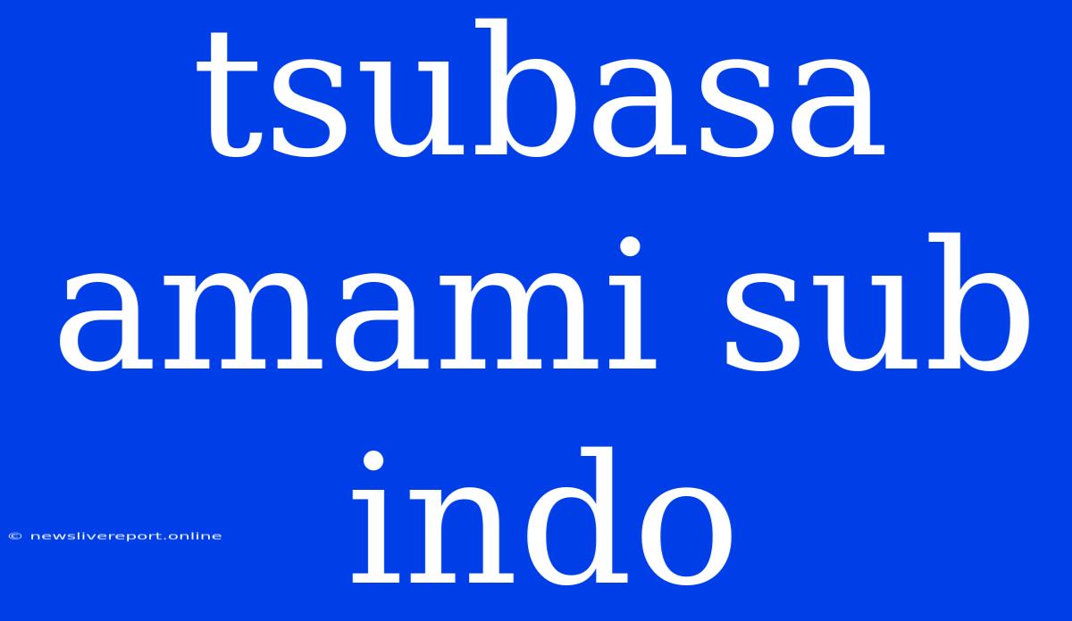 Tsubasa Amami Sub Indo